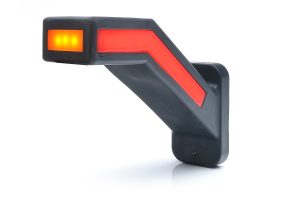 1165 L W168.1 Фонарь габаритный передне-задний с дополнительным боковым габаритом, Польша