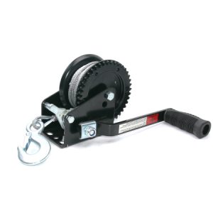 Лебедка буксировочная  W1400D (630кг, трос 7м)