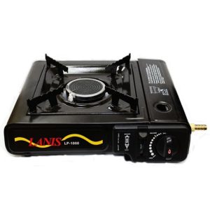Портативная газовая плита LANIS(керамическая)+ переходник 16446