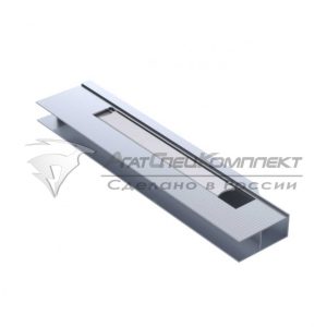 P142 Алюминиевый замок с заглушкой 400 мм (левый/правый)