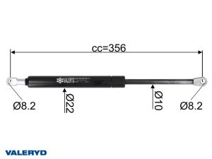 Амортизатор ручника подходит для AL-KO 251S 2210007