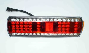 Фонарь задний Камаз LED нового образца с габаритом проводом арт.19710 L / 19711 P