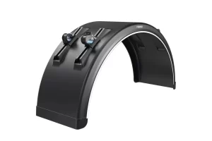 Крыло пластиковое с белой линией со встроенным крепежом 430х580х1280 DOMAR 3075