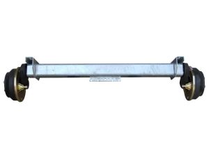 Ось резина-жгутовая тормозная 1350 кг KNOTT 5*112  1500/1950 mm  Аналог