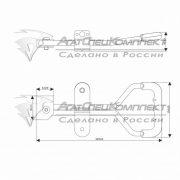 F23 Zn Рукоятка прутковая оцинкованная