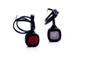 Fristom FT-141 LED Фонарь 2-х функциональный контурно-габаритный LED, 12-30 В, подвесной вариант, кабель 2×0,75 мм2 длиной 0,5 м.