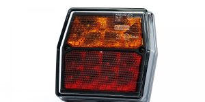 Fristom FT-222 LED Фонарь задний универсальный светодиодный 12V, 3-функциональный, СВЕТ ГАБАРИТНЫЙ/СТОП/УКАЗАТЕЛЬ ПОВОРОТА, провод дл. 1 м.