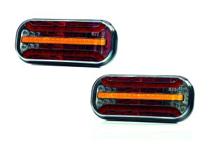 Fristom FT-230 Фонарь задний 6-функциональный светодиодный LED 12-36В