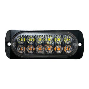 Стробоскоп бело-желтый  12/24W  0191