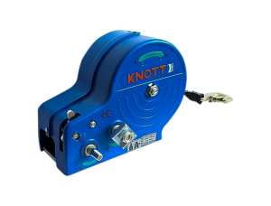 Лебедка ручная г/п 450кг фал/крюк/пласт.корпус, 6Х0017.210 КНОТТ