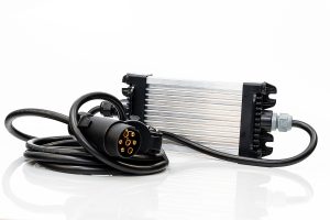 Fristom LED CONTROL BOX ALU 7 12V Электронный модуль в алюминиевом корпусе, поддерживающий надлежащее функционирование светодиодного указателя поворота 12V с проводом длиной 2,5 м. и разъемом, гнездом 7 PIN.