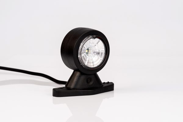 Fristom FT-009 A LED Фонарь габаритный типа LED на прямой короткой резиновой ножке с проводом длиной 0,44м.  с универсальным напряжением – работа в диапазоне 12В- 30В