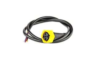 Fristom WTY BAJONET L M10 5-ти пиновая вилка, жёлтая, с проводом 5х0,5мм², длиной 1метр