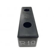 Отбойник (буфер) резиновый 250х85х90 мм R19
